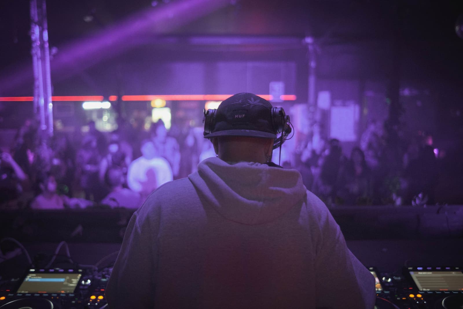 DJ Libasky performing as a Club & Nightlife DJ